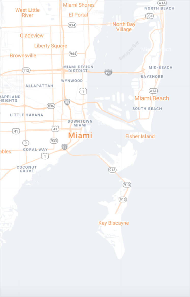 Miami Map Mobile