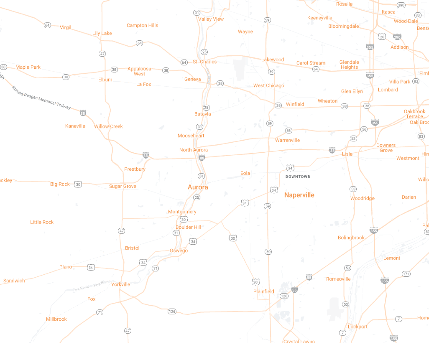 DuPage&Naperville Desktop Map View