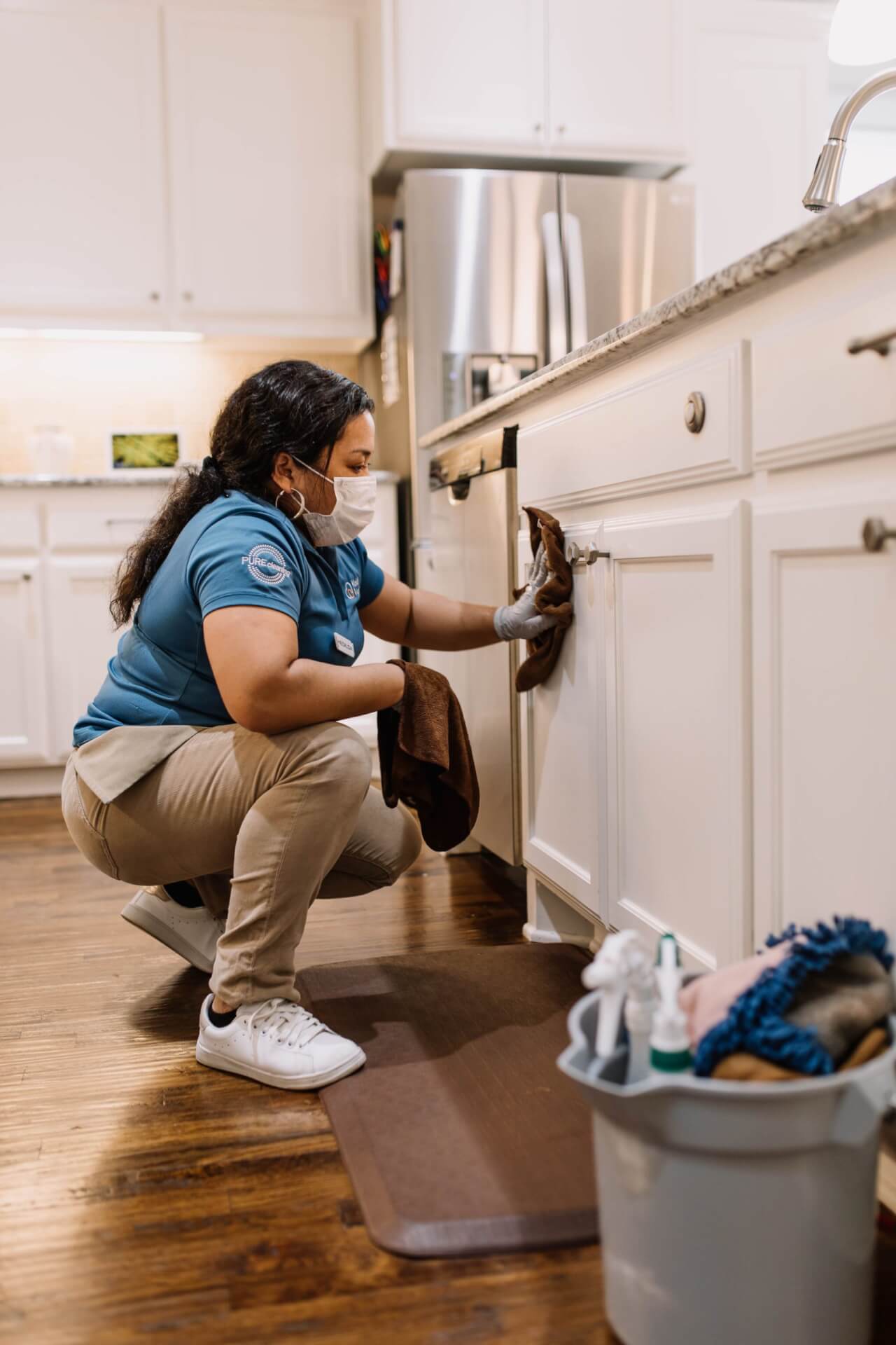 Fort Worth Cleaning Team Kitchen