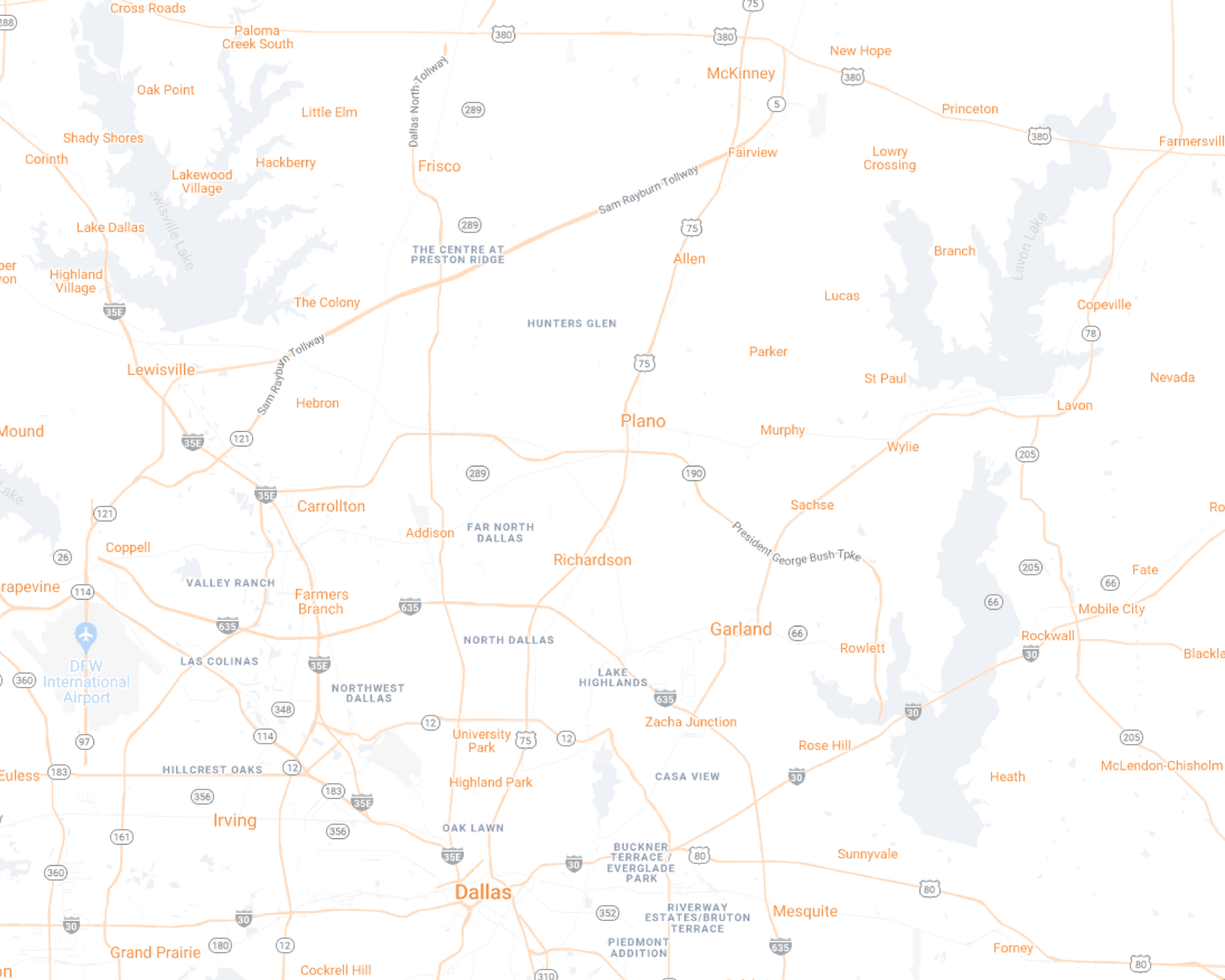 Dallas Map Mobile