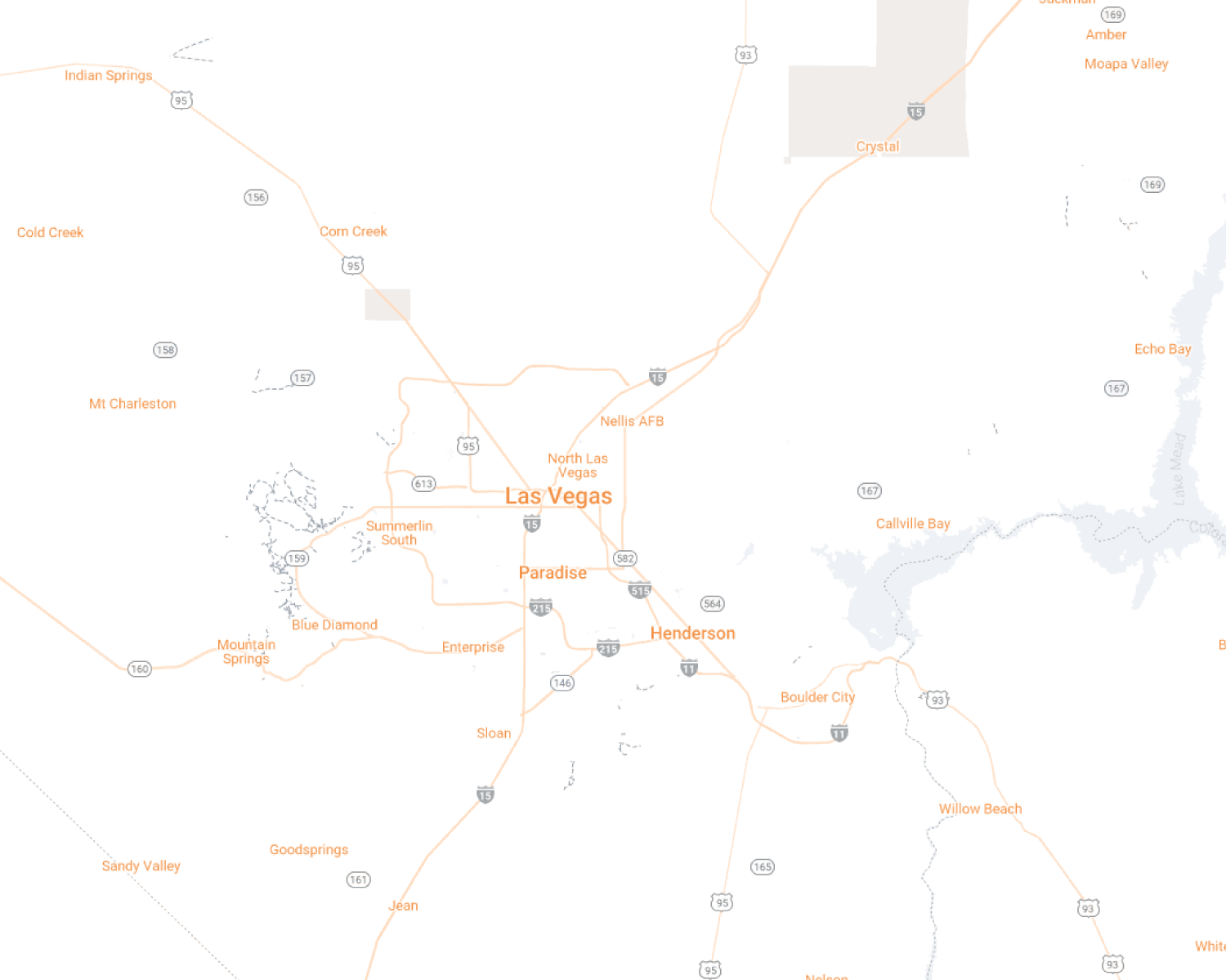 Las Vegas Map Desktop