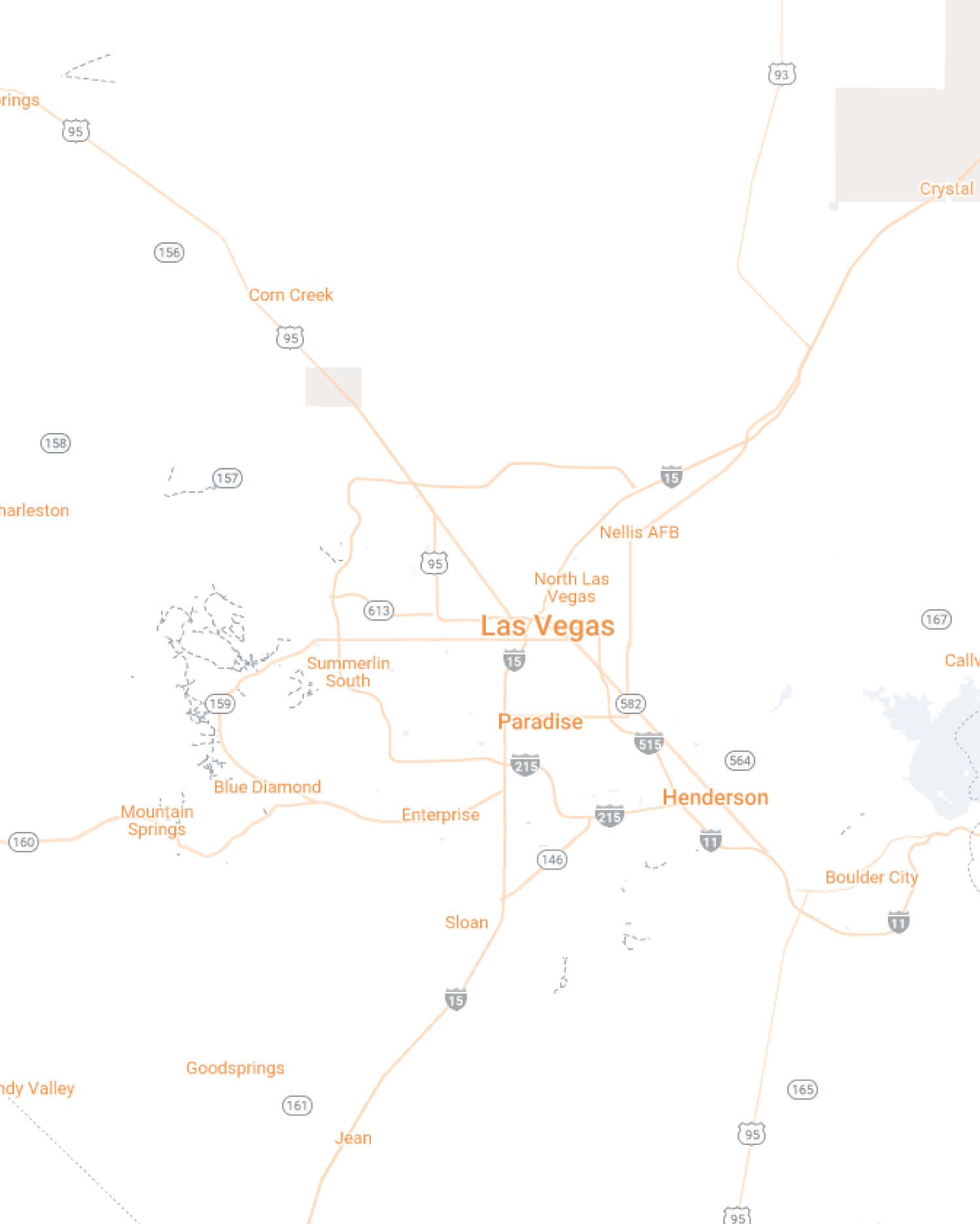 Las Vegas Map Mobile