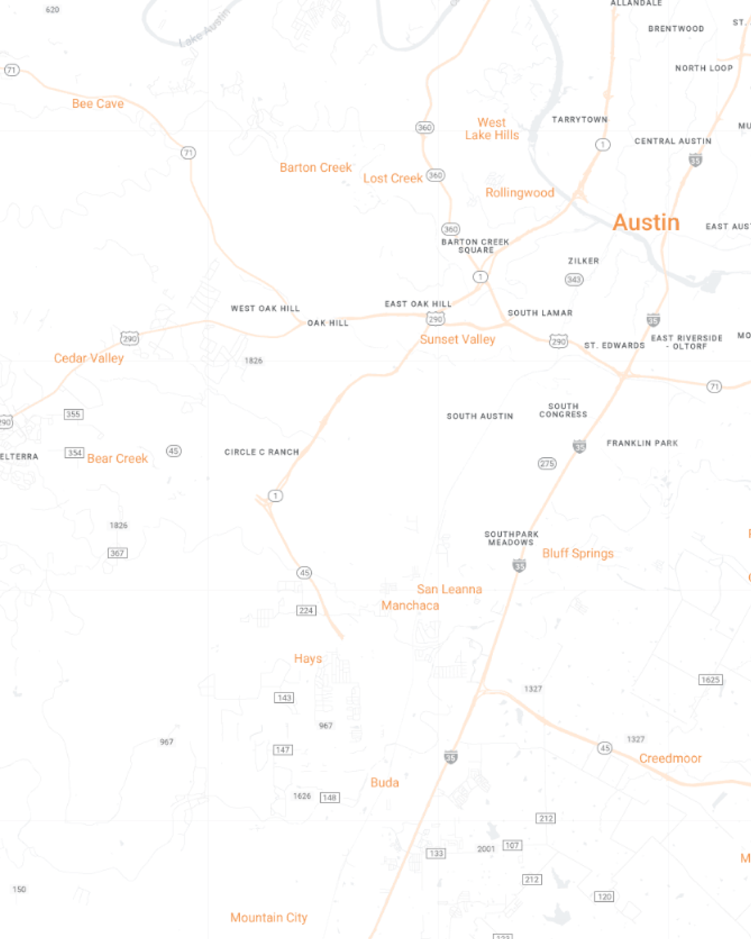 Austin Mobile Map