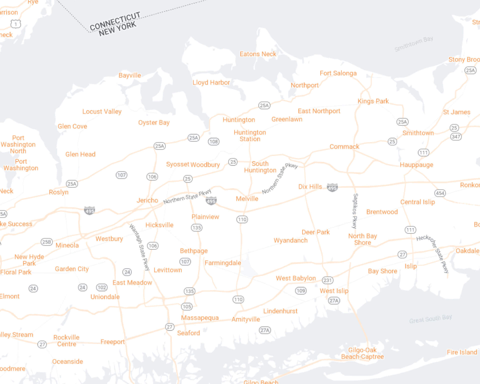 Long Island Desktop Map