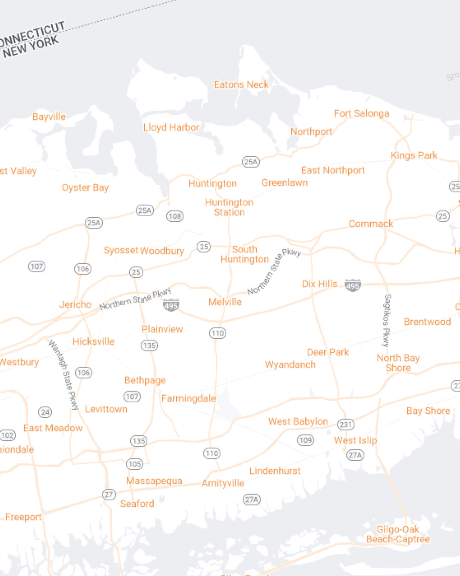 Long Island Mobile Map
