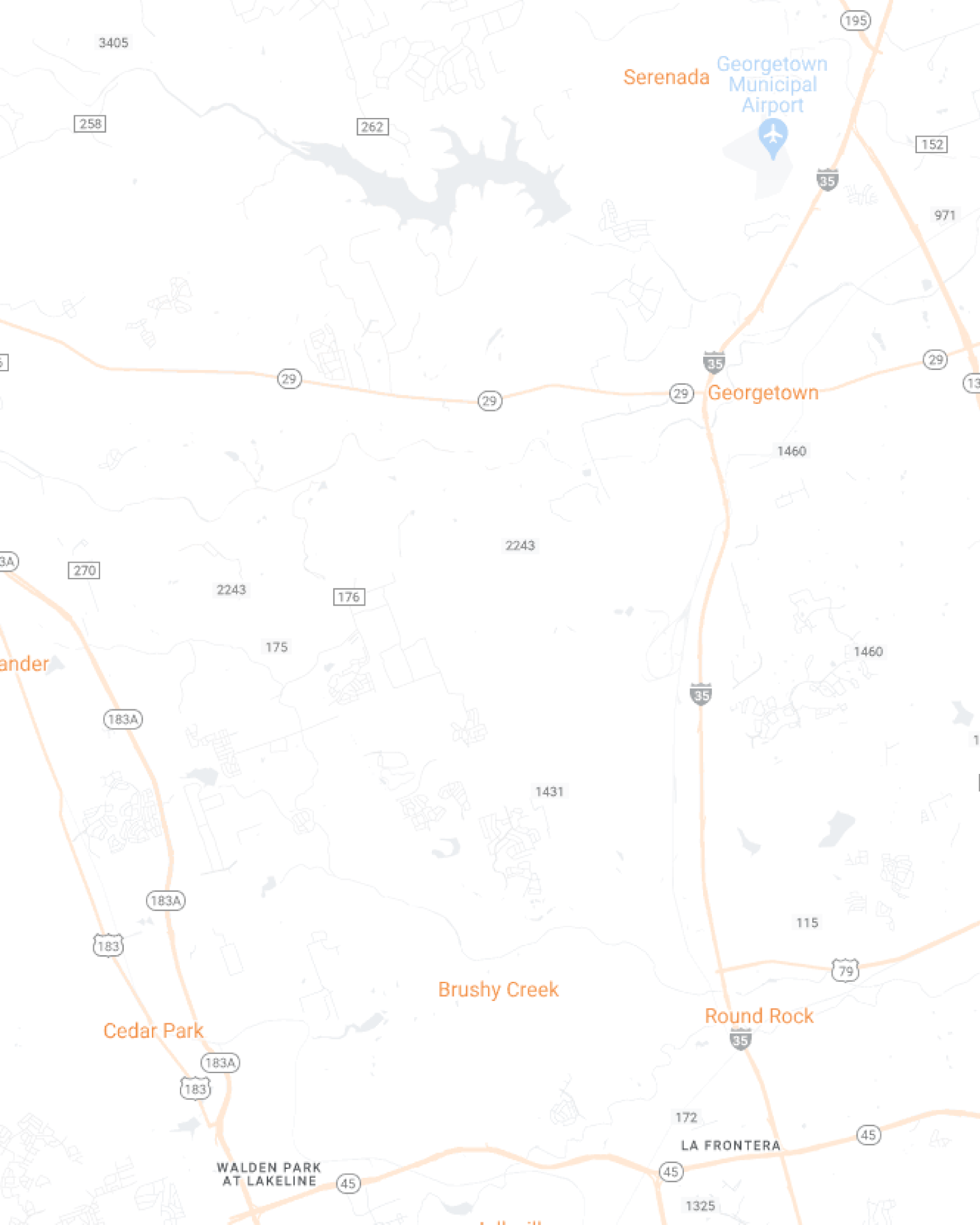 N Austin Mobile Map