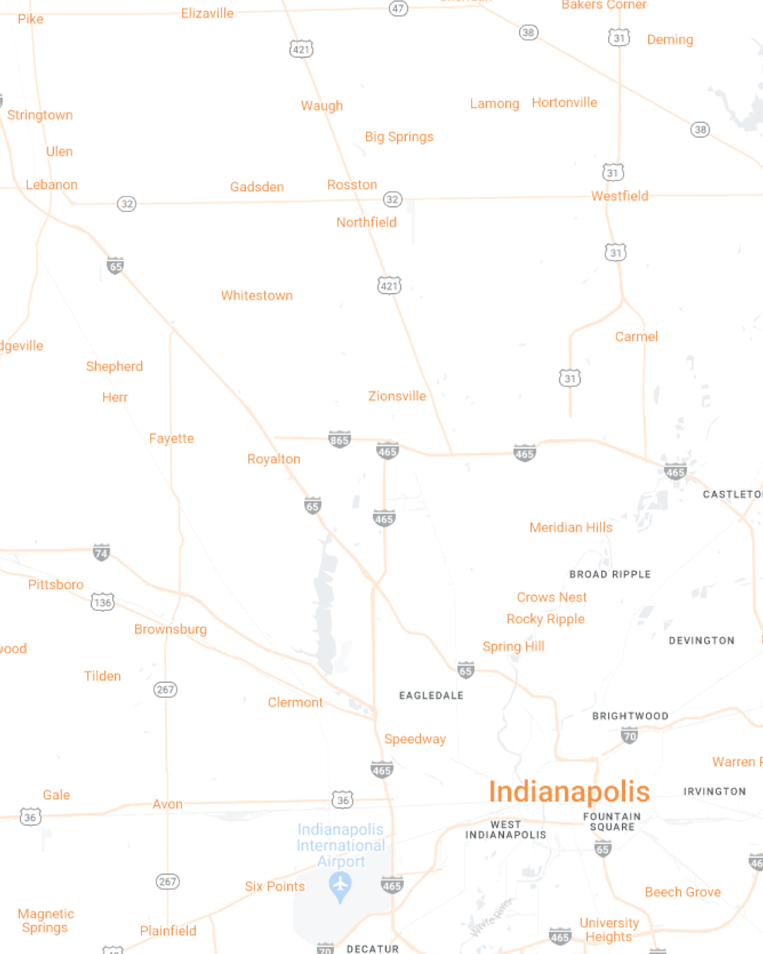 Northern Indy Mobile Map