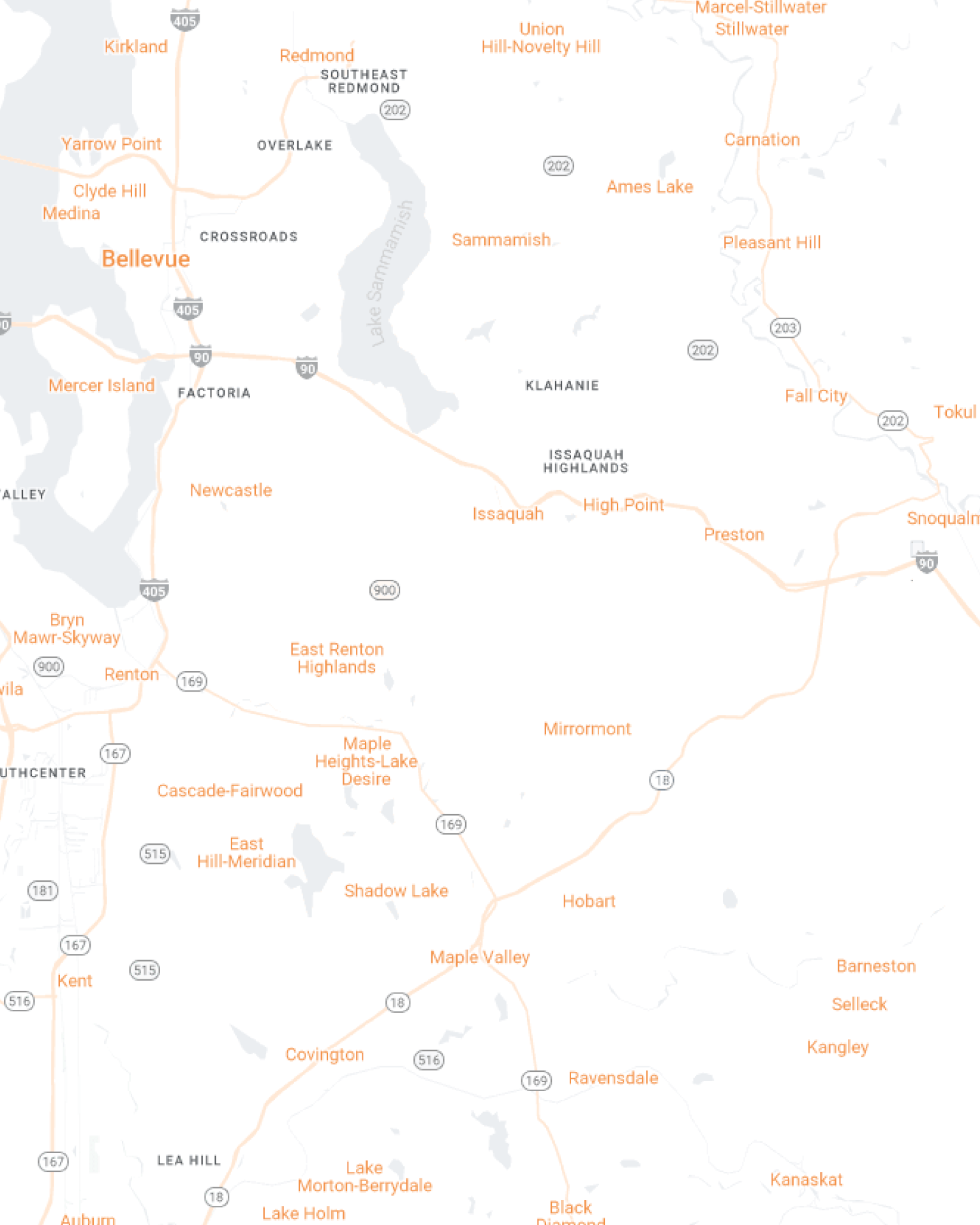 Renton Mobile Map