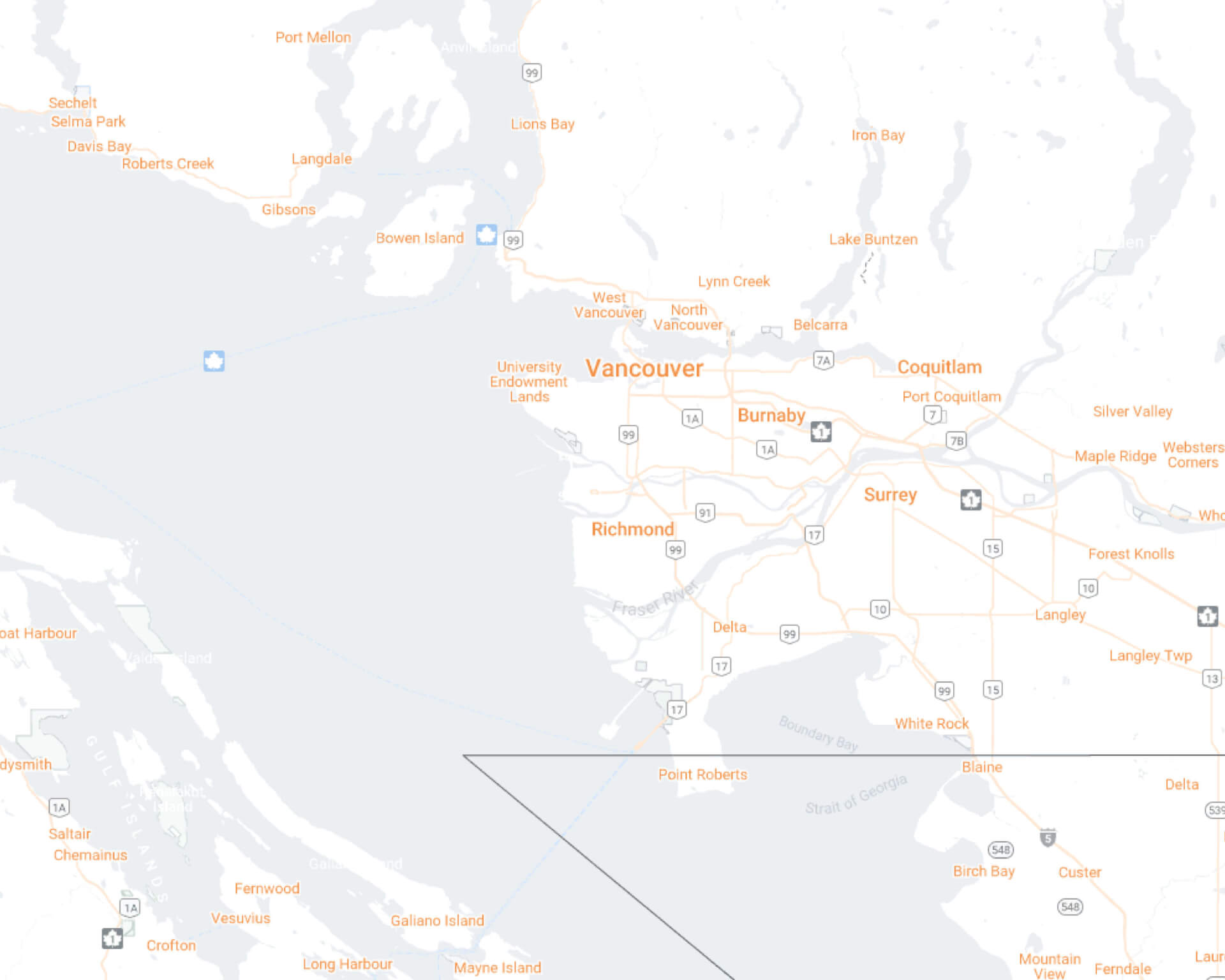 Metro Vancouver Desktop Map