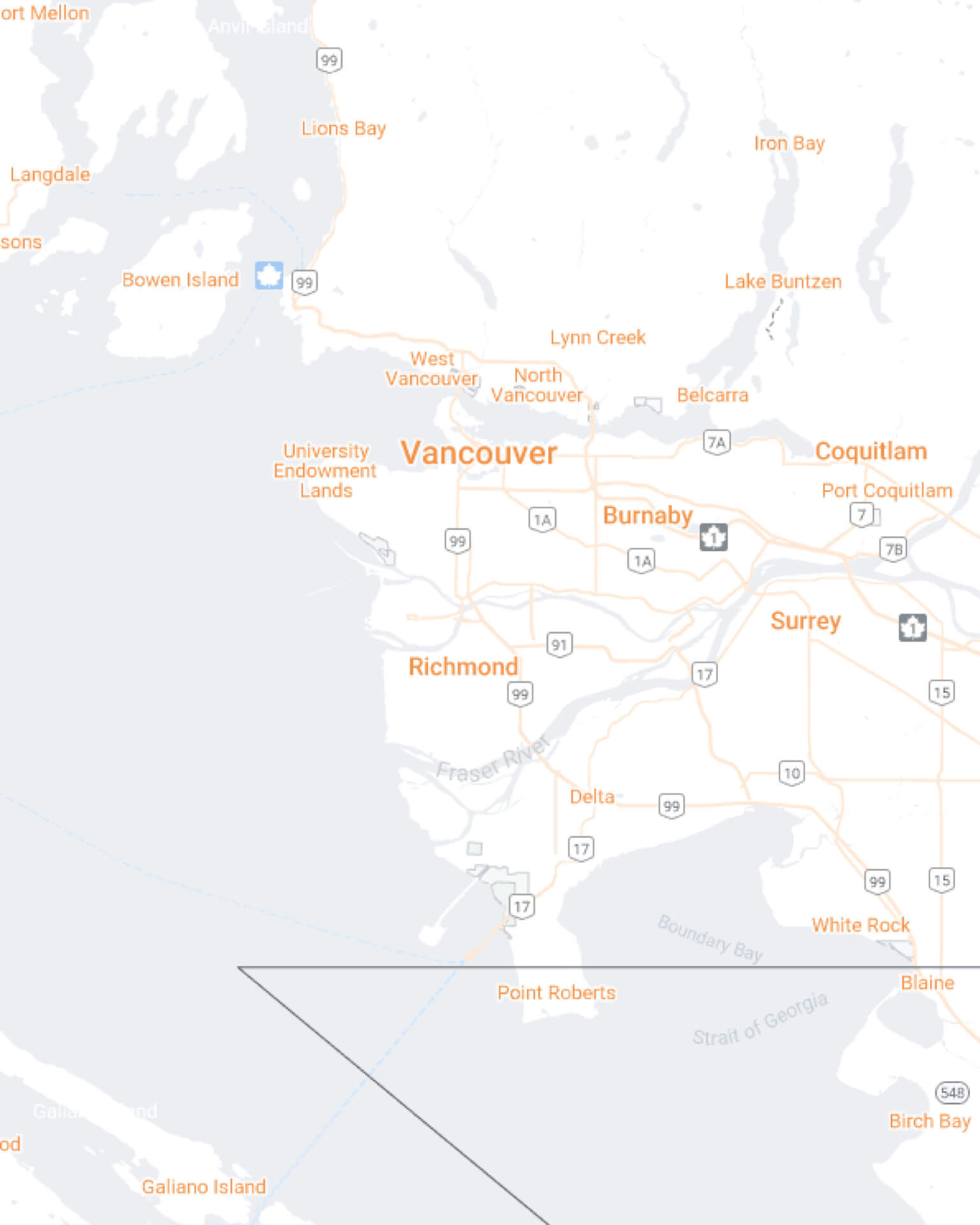Metro Vancouver Mobile Map