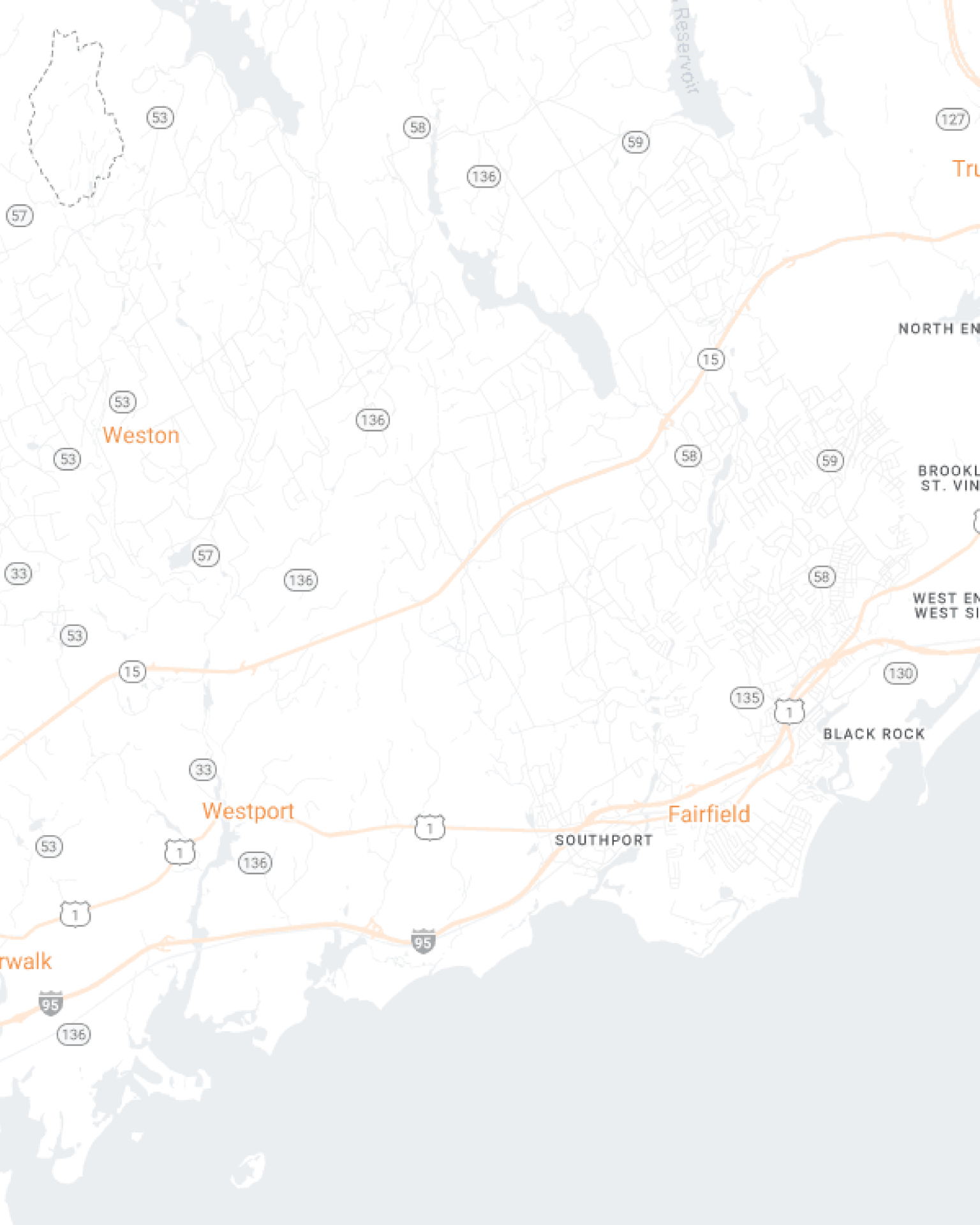 Southern Fairfield County Mobile Map