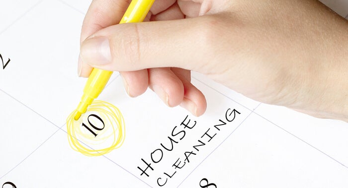 What is the best Weekly Cleaning Schedule