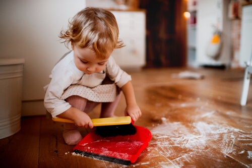 How do you involve children in chores